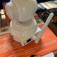 ２個セットジャンク扱い　新品未使用品　ホームカメラ　ペットカメラの画像