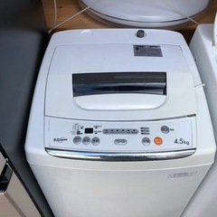 2016年製 エスケイジャパン 4.5kg洗い 洗濯機 SW-M45Aの画像