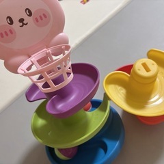 指先知育 & コンビ コップがさね 早期教育の画像