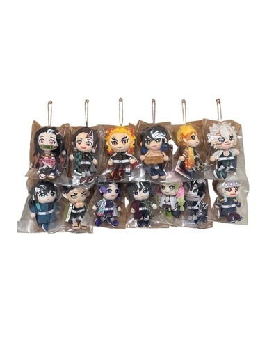 鬼滅の刃　全集中展　パペットチャームコンプリート