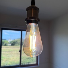 電球型　ペンダントシーリングライトの画像