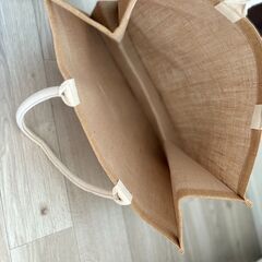 【10/17まで募集】無印良品 ジュートマイバッグ（A3）の画像