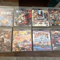 PS3ゲームソフト27本まとめ売りの画像