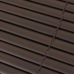 ブラインドカーテン　ブラウンの画像