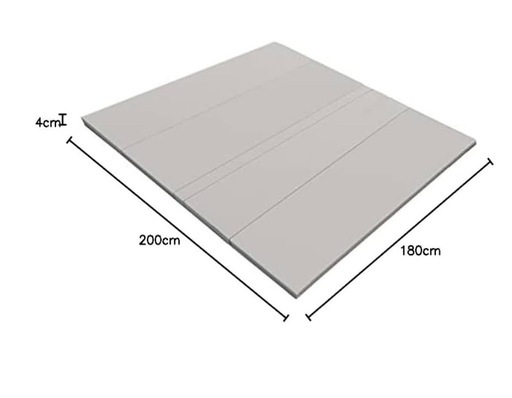 シームレスプレイマット 200×180×4cm　収納しやすい 厚手 折りたたみ ノンホルム 抗菌 防水 防音 床暖房対応 プレイマット ベビーマット
