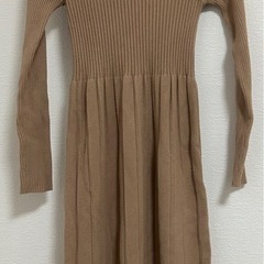 美品❣️レディース ニットワンピース 3点セットの画像