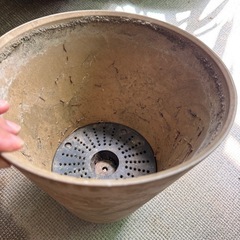お値下げ‼️アクタスで購入 観葉植物用 プランター鉢　受け皿不要　の画像