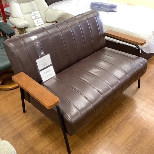 ニトリ 2人掛けソファー Nシールド ステイン2KD【トレファク 川越店】