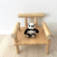 椅子　キッズチェア　子ども椅子　手作り　ハンドメイドの画像