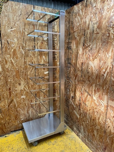 C(7519) タニコー トンボラック 7段 天板ラック ステンレス W400D550H1670 片トンボラック キャスター付 業務用 厨房 直接引取り歓迎 大阪