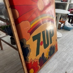 7UP 看板　1975年　の画像