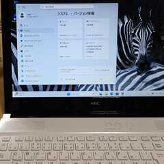 NEC PC-NS600GAW Core-i7 4GB SSD120GB Windows11 中古動作品 オールインワン ノートPCの画像