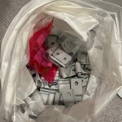 差し上げます無印良品スチールユニットシェルフパーツの画像