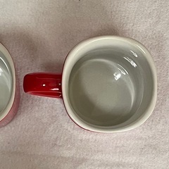 未使用 ネスカフェ 赤マグカップ2個の画像
