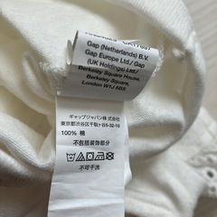 70 babyGap 6-12M フリル袖の画像