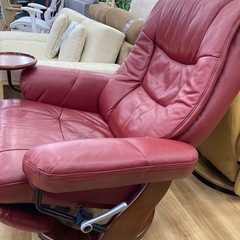 【トレファク高槻店】取りに来られる方限定！ミニテーブル付リクライニングチェアのご紹介です！の画像