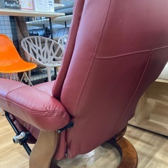 【トレファク高槻店】取りに来られる方限定！ミニテーブル付リクライニングチェアのご紹介です！の画像