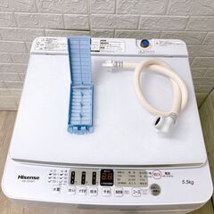 CE052412 ハイセンス 5.5kg 洗濯機 一人暮らし 小型の画像
