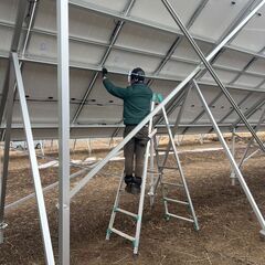 エアコン取付作業員募集 　太陽光作業員募集　日給15000円　の画像