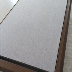 札幌市近郊の方限定！送料無料！収納付きセミダブルベッドフレーム フランスベッドの画像