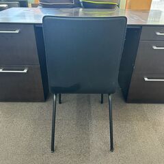 店頭引き渡し 中古 ダイニングチェア ブラック チェア 椅子 家具の画像