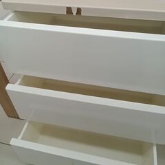 ★リユースのサカイ日立店★HJ7908  衣装ケース ホワイト H66.5×D41×W56 クリーニング済み の画像