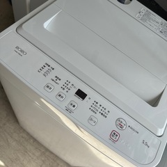 2024年　ヤマダ　洗濯機　5.5kg び美品の画像