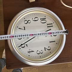壁掛電波時計の画像