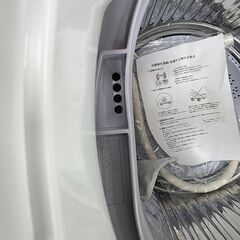 J2103【リユースのサカイ柏店】SHARP シャープ　6kg全自動洗濯機　ES-GE6A-P　2017年製　動作確認、クリーニング済み　参考価格60,280円の画像