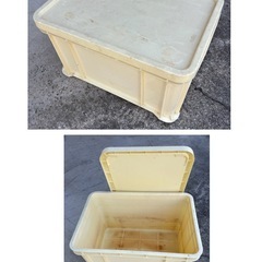漬物容器　角型  ３個の画像