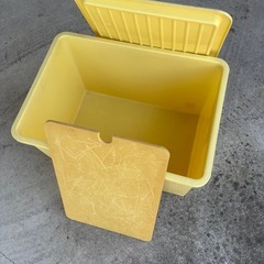 漬物容器　角型  ３個の画像