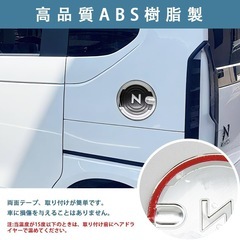 新品！TADOKAPATU N-BOX JF5 JF6 専用 タンクカバー 給油口カバー ガソリン フューエルリッドガーニッシュ カスタム ABS樹脂製 1PCS JF5 JF6 2023年10月~【鏡面メッキ仕上＆ピアノブラック】NB-YXGYBの画像