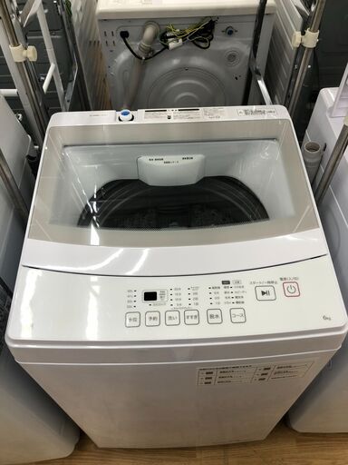 ★リユースのサカイ幸手店★SJ10656★ジモティ割あり★ NITORI　ニトリ 洗濯機 NT60L1WH 6.0kg 24年製 動作確認／クリーニング済み