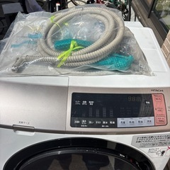 HITACHIドラム式洗濯機の画像