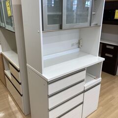 A-244★ジモティ割引あり★【リユースのサカイ野々市店】食器棚 (幅)101×(奥行き)51×(高さ)191cm ※クリーニング済みの画像