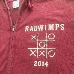 RADWIMPS ダブルジップパーカーMの画像