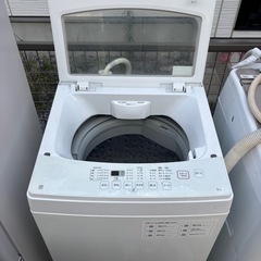 ニトリ2021年製洗濯機の画像