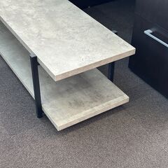 店頭引き渡し 中古 テレビ台 コンクリート調 テレビボード 家具の画像