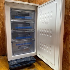 C(7520) 電気冷凍庫 ACF-110E ノンフロン 前開き アビテラックス 2016年製 W505D525H850 100V50/60Hz 32㎏ 100L 直接引き取り歓迎 大阪の画像
