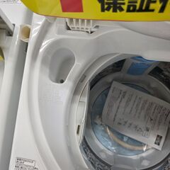 J2104【リユースのサカイ柏店】TOSHIBA 東芝　5kg全自動洗濯機　AW-5G6-W　2019年製　動作確認、クリーニング済み　参考価格49,280円 の画像