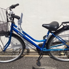 🚲店頭在庫50台🚲春日市🚲27インチ自転車🚲27インチ🚲ギア付き🚲 S6H184359🚲No301の画像