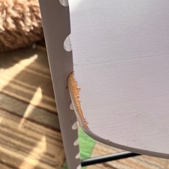 木製ハイチェアの画像