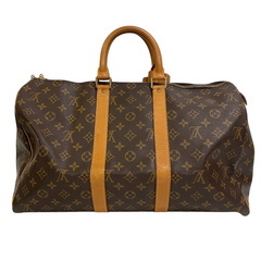 ルイヴィトン LOUIS VUITTON ボストンバッグ モノグラム キーポル45 ブラウンの画像