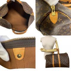 ルイヴィトン LOUIS VUITTON ボストンバッグ モノグラム キーポル45 ブラウンの画像