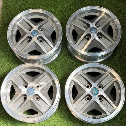 ランサーセレステ純正アルミ　4本セット　当時物　トピー製