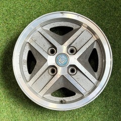 ランサーセレステ純正アルミ　4本セット　当時物　トピー製の画像