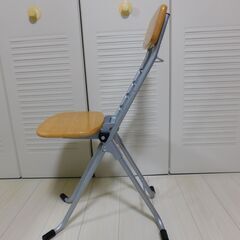 ルネセイコウ リリィチェア ナチュラル/シルバー CS-320A　ワークチェアの画像
