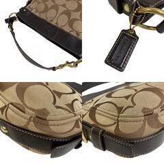 コーチ COACH ハンドバッグ シグネチャー 12657 ブラウンの画像