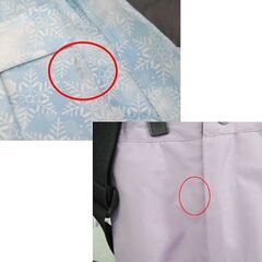 160cm cosby 子供用 スキーウエア 上下セット CSG-4215 ライトブルー系×パープル系 ジュニア キッズ コスビー   札幌市 清田区 平岡の画像