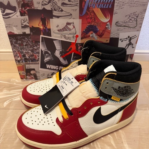 エアジョ1Union Varsity Red and Shadow Grey